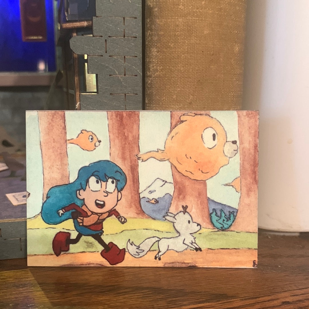 Hilda and Twig on An Adventure