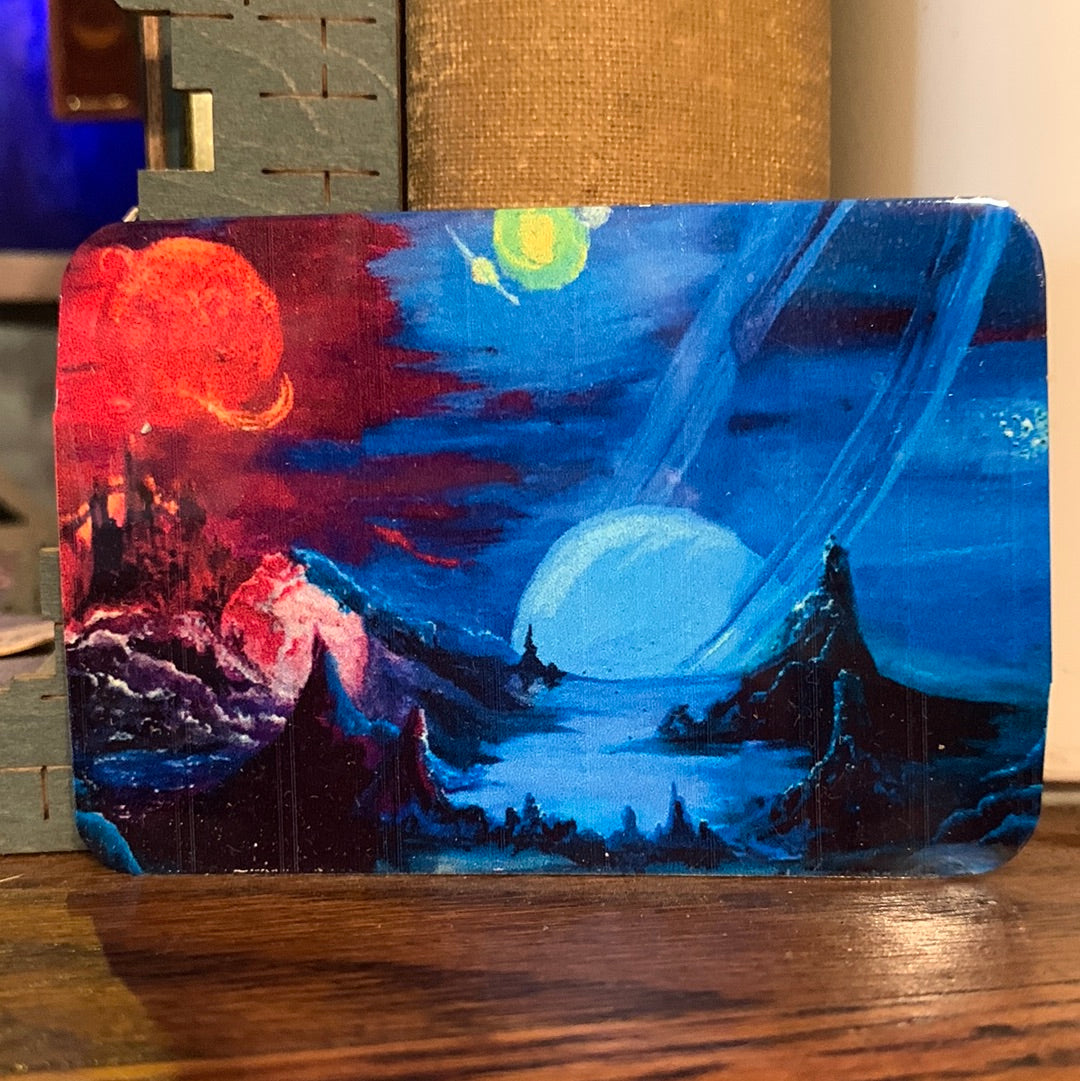 Tiny Astronaut Explores Planet A-Q244