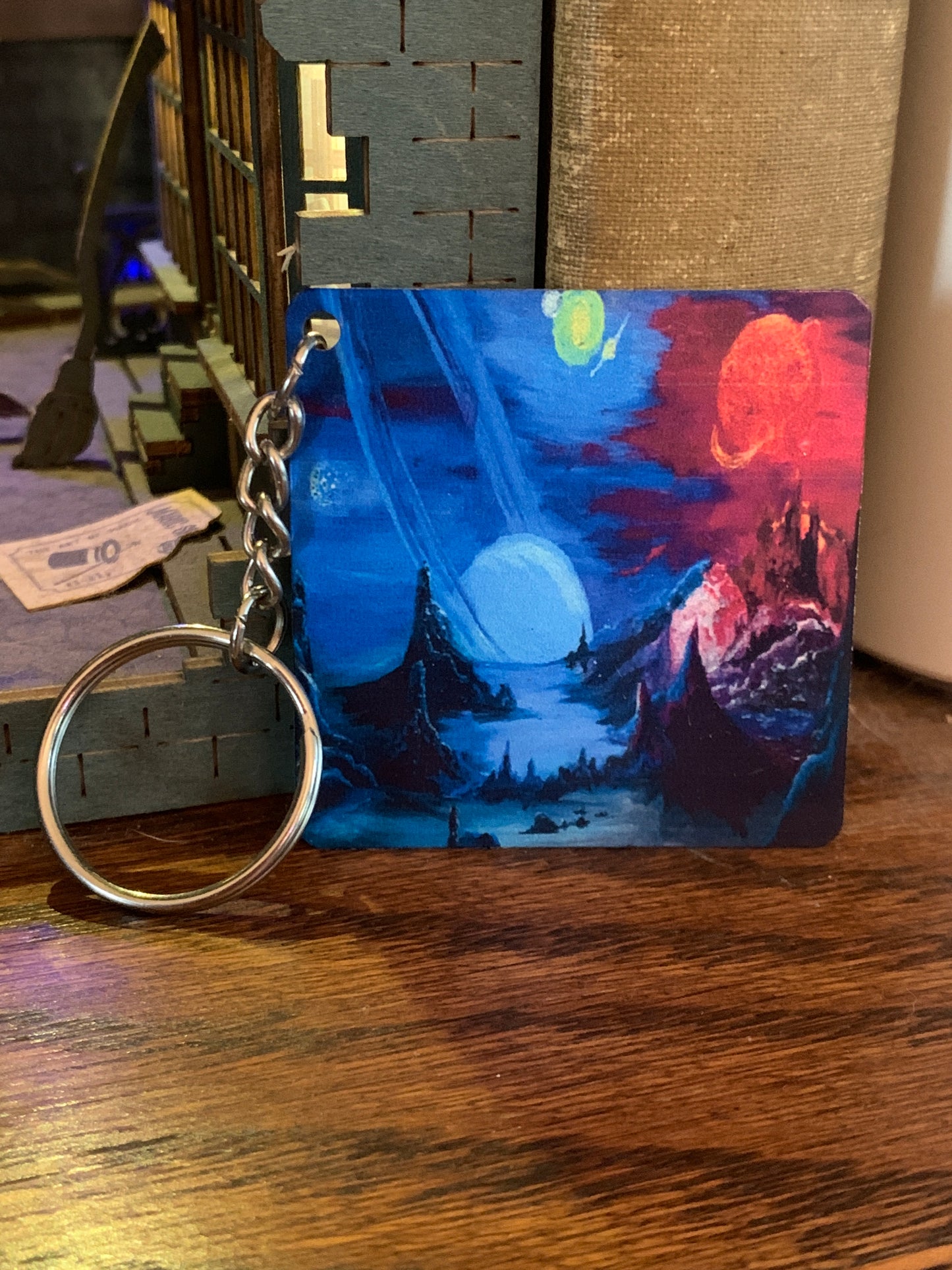 Tiny Astronaut Explores Planet A-Q244