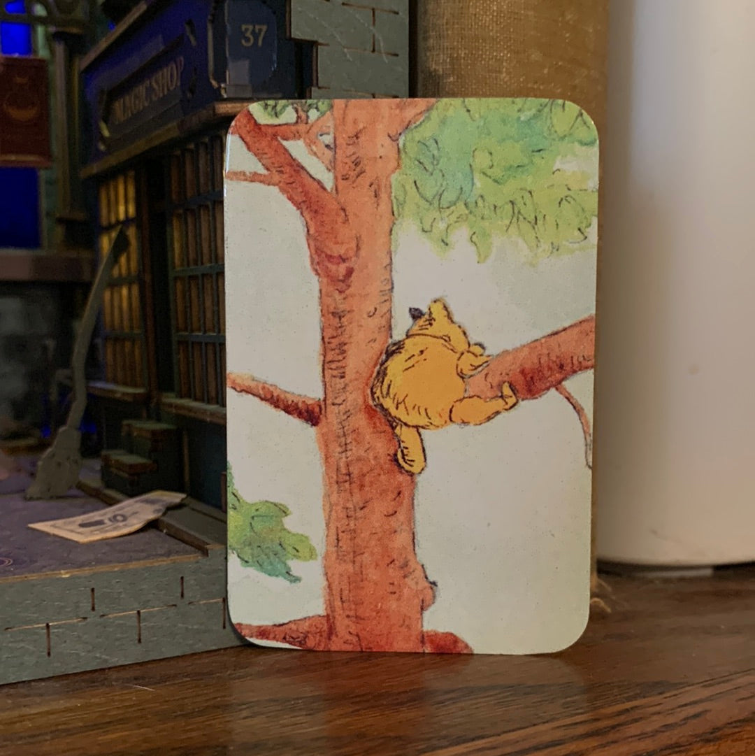 Classic Pooh Climbing A Tree