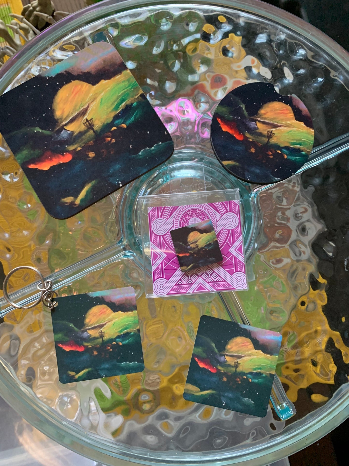 Space Odyssey Disc Golf Artwork