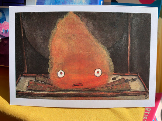 Howl Moving Castle Calcifer