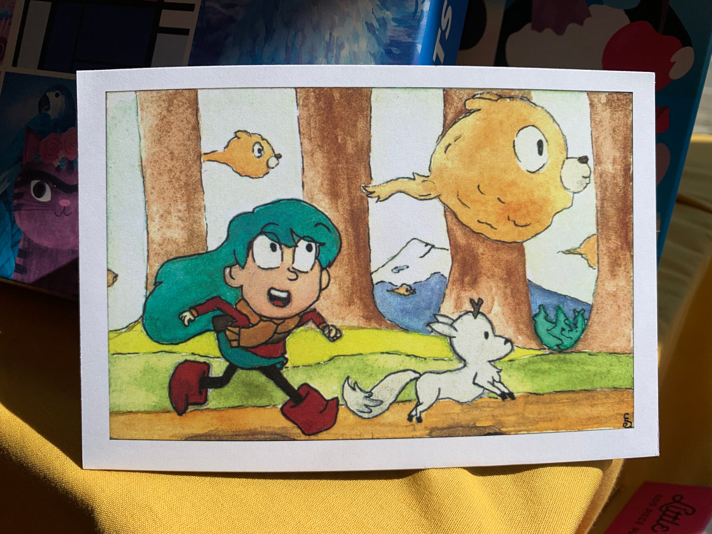 Hilda and Twig on An Adventure