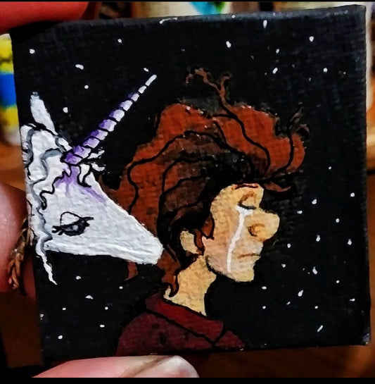 Last Unicorn and Molly Grue