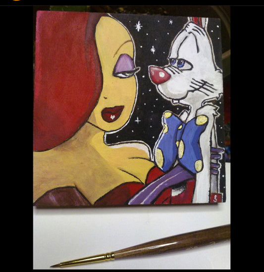 Roger and Jessica Rabbit Patty Cake