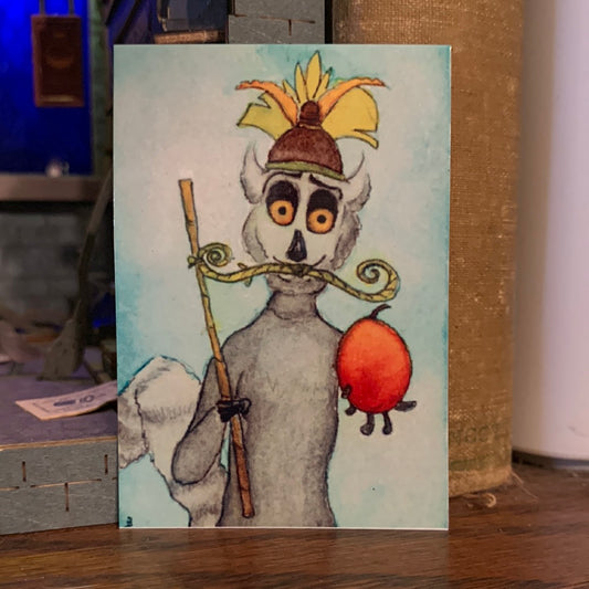 Chair Lemur Table, I Presume