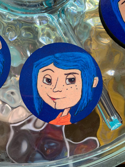 Blue Haired Coraline
