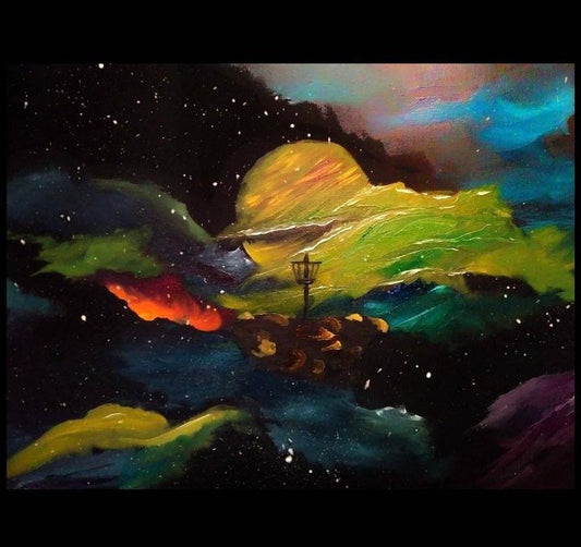 Space Odyssey Disc Golf Artwork