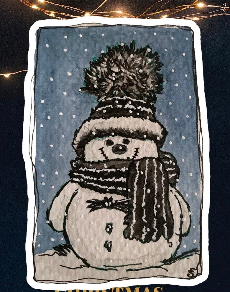 Jack Skellington Snowman