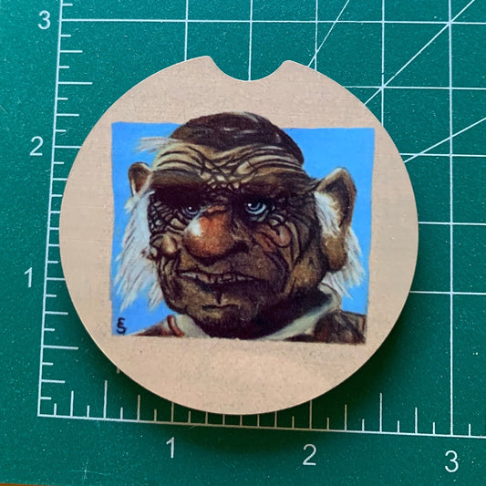 Labyrinth Hoggle Labyrinth Sublimated Car Coaster